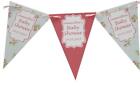 PERSONALISED Shabby Chic BUNTING Baby Shower Hen Birthday party Christening 60th