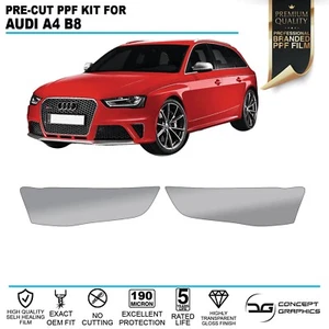 Kit protector de piedra de faros película de protección de pintura PPF para Audi A4 S4 RS4 B8 - Imagen 1 de 4