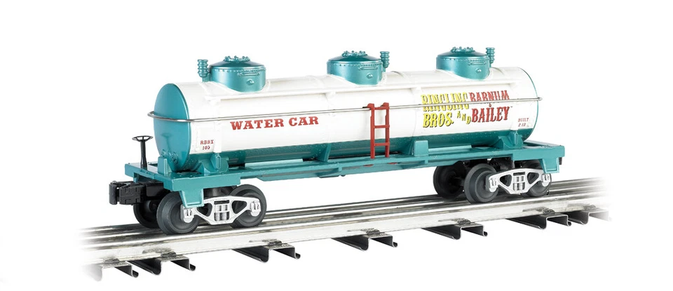 WILLIAMS 47120 O SCALE Ringling Bros. and Barnum & Bailey® #103 3-Dome Water Car - Image 1 of 1