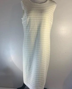 Tommy Hilfiger Womens Casual Dress Size 10 Green Stripe - Imagen 1 de 11