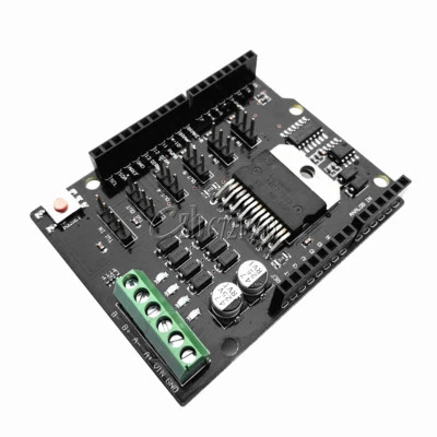 For Arduino 2A H-Bridge Dual Channel DC Motor Driver Shield L298NH Than L298P - Image 1 of 4