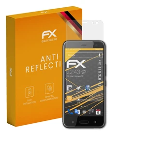 atFoliX 3x Screen Protection Film for HTC U11 Life matt&shockproof - Picture 1 of 8