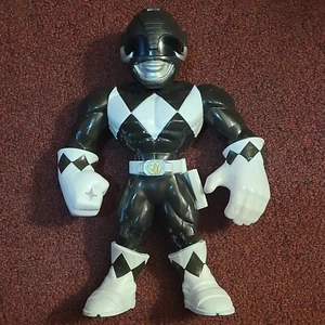 Playskool Heroes Mega Mighties Power Rangers Black Ranger 10-inch Figure - Picture 1 of 8