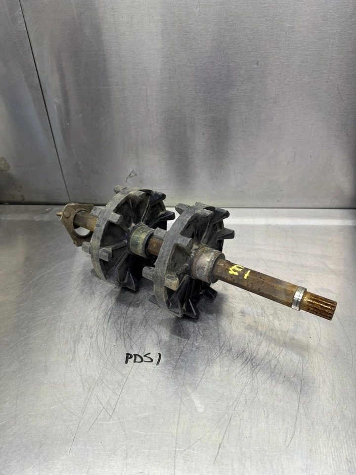 OEM 02 03 04 POLARIS XCSP EDGE 500 600 EJE DE TRANSMISIÓN DE CONDUCTOR DE PISTA EJE DE TRANSMISIÓN 9 ENGRANAJES Foto 1 de 4