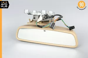 10-14 Mercedes W221 S550 S63 AMG CL550 Interior Rear View Mirror Beige OEM - Picture 1 of 11