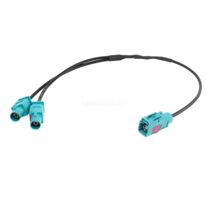 For Audi VW Radio Antenna Adapter Fakra Z Plug with RNS RCD 300 GPS Navigation - Picture 1 of 5