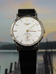 Classic Men's 10K Gold Filled Longines Wristwatch; Running - Picture 1 of 7