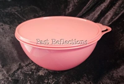 TUPPERWARE 4.5L THATS A BOWL CORAL PINK - Image 1 of 3