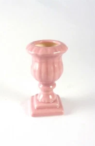  Maceta de pedestal rosa miniatura para casa de muñecas, B467 - Imagen 1 de 1