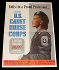 U.S. Cadet Nurse Corps 'Enlist In A Proud Profession' Wwii Recruitment Poster