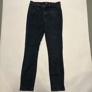 Paige Women’s Dark Wash Skinny Nina Denim Jeans Size 26 Ankle Slit Cool Pockets - Picture 1 of 18