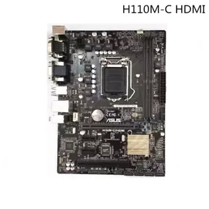 Placa madre para ASUS H110M-C/HDMI LGA 1151 Socket H4 Micro M-ATX Intel HDMI DDR4 - Imagen 1 de 2