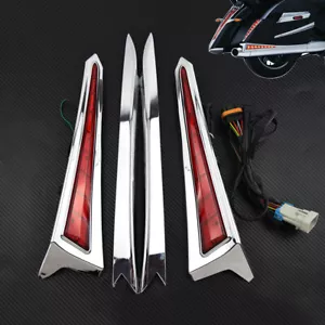 Accent Saddlebag Rear Brake Lights Fit For Victory Cross Country Cross Road - Foto 1 di 7