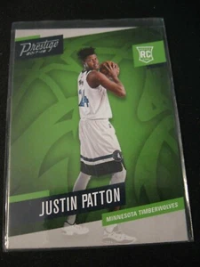 JUSTIN PATTON 2017-18 Panini Prestige #166 Minnesota Timberwolves RC - Picture 1 of 2