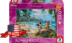 NEW SEALED Schmidt 57528 Disney Mickey & Minnie in Hawaii 1000 Pc Jigsaw Puzzle
