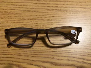 Apollo Lesebrille +1,50 hellbraun mit klaren Etuis (Laq-1,50-2) - Bild 1 von 3