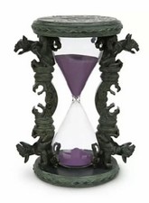 Disney Parks The Haunted Mansion Hourglass Gargoyles Purple Sand NEW