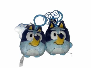 BOLSA DE FELPA AZUL CLIP ON Lote 2 Para Cochecito Bolsa de Pañales Cartera NUEVO Alce - Imagen 1 de 7