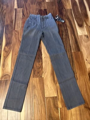 Pantalones de mezclilla gris occidental Blaze Bloomers Riding Gear talla 5 26x36 sin existencias nuevos con etiquetas Foto 1 de 4