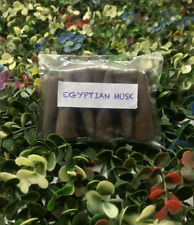 Egyptian Musk Incense Cone Hand Dipped with Essential Oils 100% Natural Incense