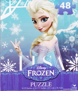 NUEVO Rompecabezas Cardinal 48 Piezas 9.125" X 10.375" ~ Disney Frozen Elsa - Imagen 1 de 2