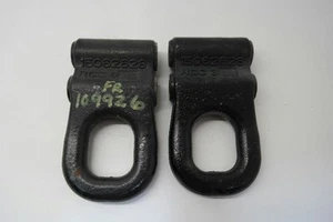 Juego de ganchos de remolque delanteros derecho izquierdo Hummer H2 2003-2007 conductor pasajero - Imagen 1 de 12