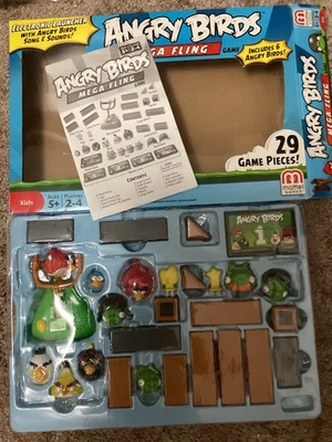 Juego Angry Birds Mega Fling 2011 Mattel x9272 Foto 1 de 4