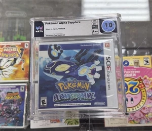 Pokemon Alpha Saphir -Nintendo 3DS- WATA 10 A++Graded Sealed [NOT VGA CGC] T07 - Bild 1 von 2