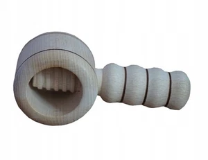 Holz-Nussknacker Bärchen mit Griff, Typ Fass - Bild 1 von 2