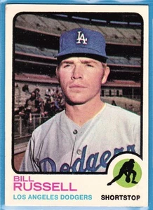 1973 Topps - Bill Russell #108 - Los Angeles Dodgers - Picture 1 of 2