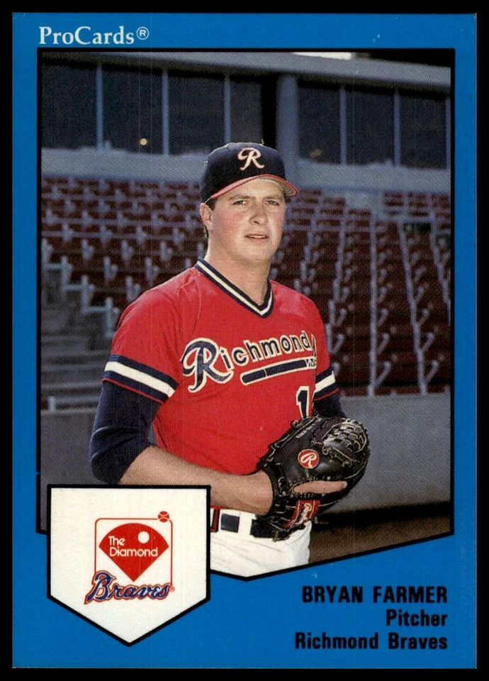 1989 ProCards Minor League Team Sets #834 Bryan Farmer - Image 1 of 2