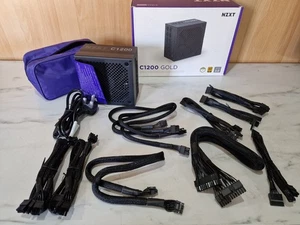 NZXT C1200 Gaming 1200W Gold Modular PC PSU Power Supply. PCIe 5.0 ATX 3.0 -600w - Photo 1/11