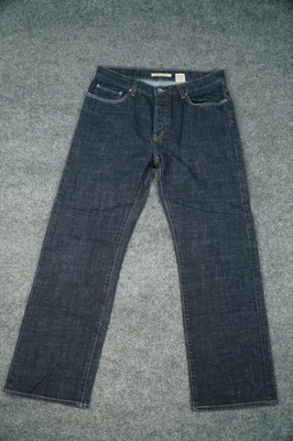 John Varvatos USA Jeans Mens 32 Blue Authentic Fit Straight Leg Stretch Denim - Image 1 of 4