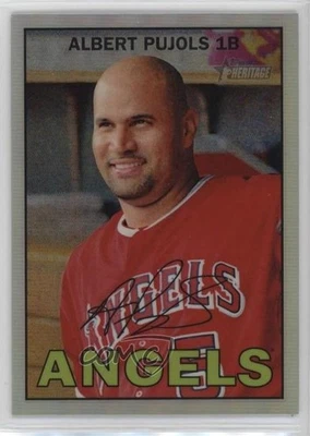 2016 Topps Heritage Chrome Refractor /567 Albert Pujols #THC-481 - Image 1 of 2