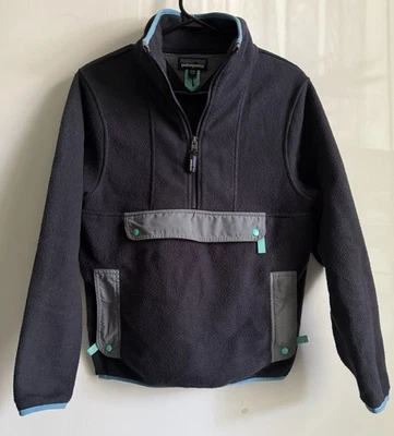 VTG PATAGONIA SYNCHILLA  ANORAK BLUE JACKET SIZE XS Foto 1 de 4