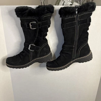 Beartraps Women's Size 8M Black Faux Fur Lined - Image 1 of 4