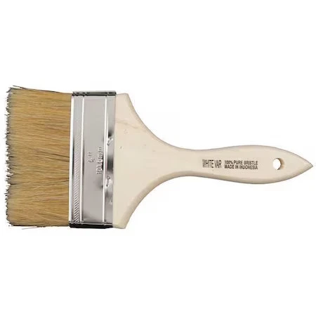 Premier Wv40 4" Chip Soft, Hog Hair Bristle, Paint Brush, Wood Handle - Imagem 1 de 1