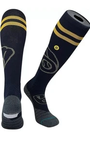 Stance MLB Feel 360 Milwaukee Brewers Glove Pro OTC Socks Sz Large Men's 9-13 - Picture 1 of 4