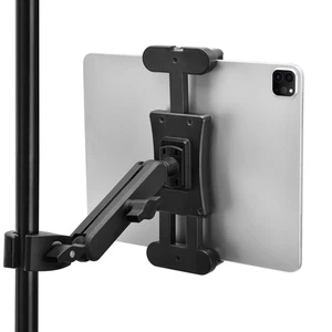 Supporto Tablet per Supporto Microfono, Supporto Microfono iPad Supporto Telefono Rotazione 360°... - Foto 1 di 7