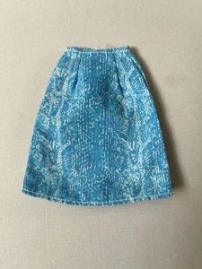 Vintage Barbie Doll Blue Skirt Clothes Clothing - Picture 1 of 3