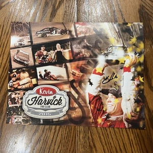 Kevin Harvick NASCAR CHAMPION 75 GREATEST signed photo 2015 FAN CLUB COLLAGE - Picture 1 of 3
