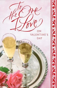 Romantic VALENTINE'S DAY Card TO THE ONE I LOVE by American Greetings +Envelope - Picture 1 of 4