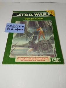Domain Of Evil Star Wars RPG West End Games - Picture 1 of 2