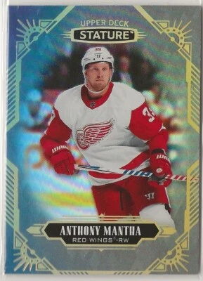 2020 2020-21 Upper Deck Stature #44 Anthony Mantha Detroit Red Wings - Image 1 of 2