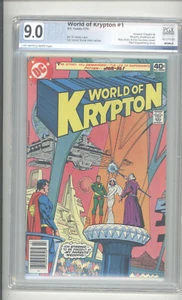 WORLD OF KRYPTON #1 PGX 9.0 - Picture 1 of 1