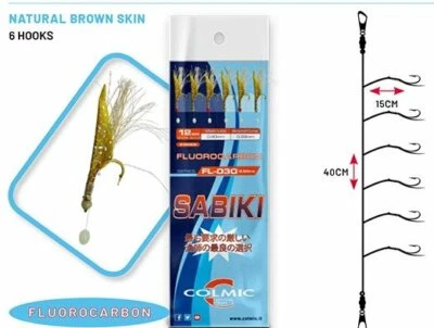 Sabiki COLMIC modello FL-30 (6 ami) - Immagine 1 di 2