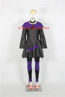 人造皮革 Jinx Cosplay 服装包括裤子和颈带 — 第 1/4 张图片