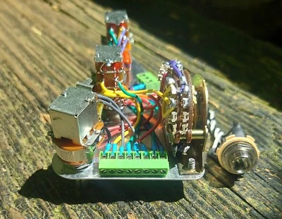 Arnés de cableado sin soldadura Fender Strat HSH 29/W circuito de tono PTB KellingSsound Foto 1 de 4