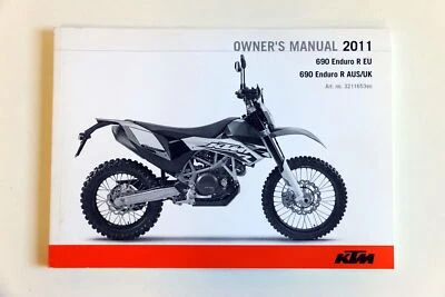 KTM 690 Enduro R ARMATORIALE Manuale English Inglese Originale Nuovo - Immagine 1 di 2