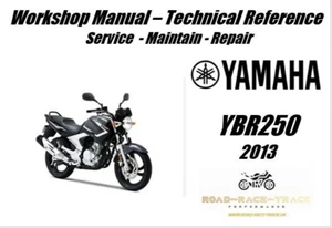Yamaha YBR250 YBR 250  Service Repair Workshop Manual USB  2013 - Picture 1 of 11
